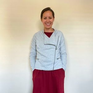 Banana Republic Knit Moto Jacket Cardigan